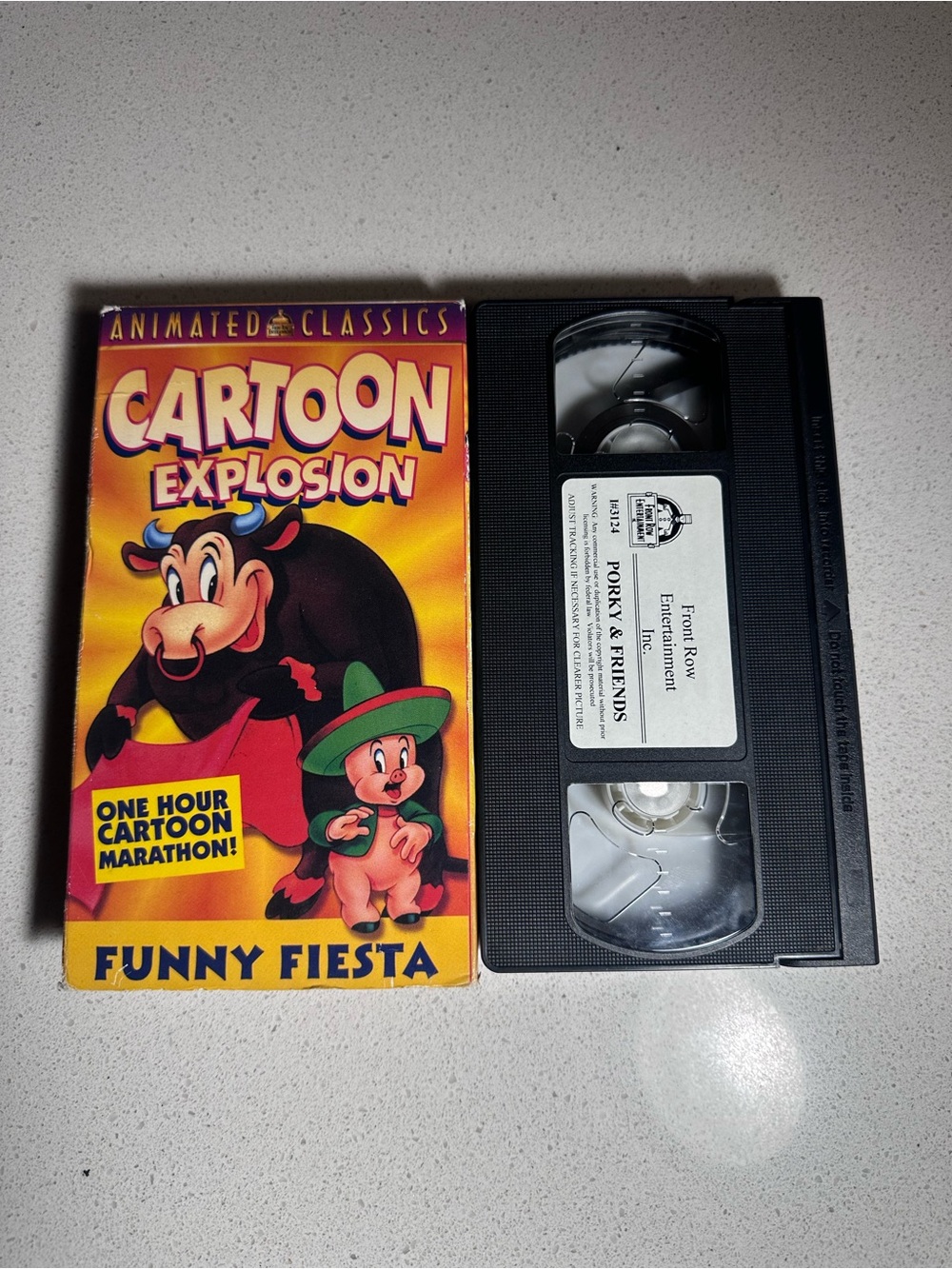 Cartoon Explosion: Funny Fiesta VHS - Animated Classics